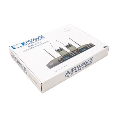 Airwave Technologies - IEM-2200 In-Ear Monitoring System w/ Box - x7412 - USED image 2
