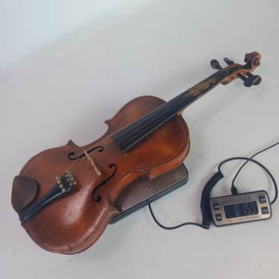 Marc Laberte France 4/4 French Violin 1930s 1-Piece Back image 18