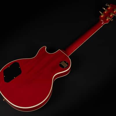 2013 Gibson Custom Shop Les Paul Custom - Heritage Cherry Sunburst | USA Long Neck Tenon 490R / 498T Humbucker Pickups 4.4kg | CoA OHSC image 12