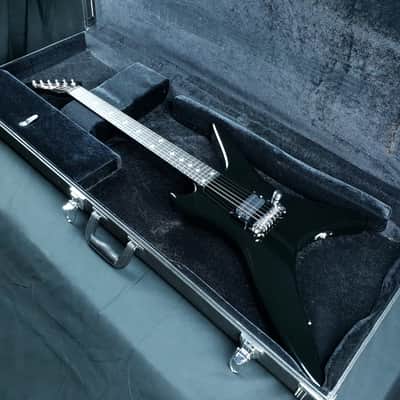 B.C. Rich Chuck Schuldiner Tribute Stealth 2008 Onyx Black Neck Thru Dimarzio X2N Death + Hardcase image 5