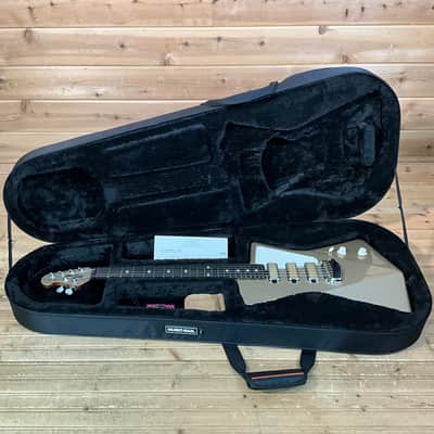 Ernie Ball Music Man St. Vincent Goldie Electric Guitar - Cashmere image 7