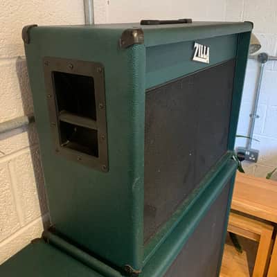 Zilla Studio Pro 2x12 2015 - Black on Green - M Creamback, Alnico Cream image 3