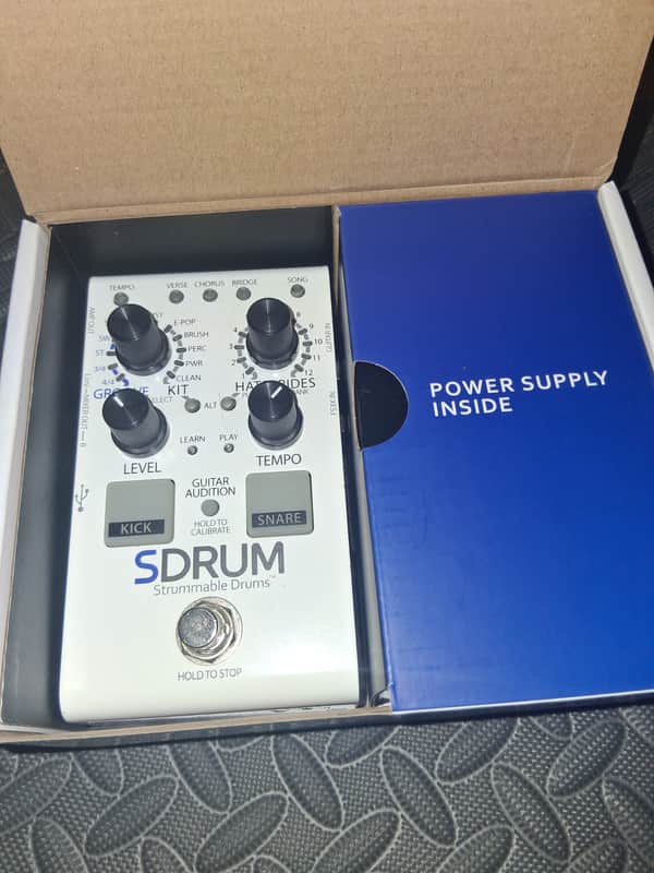 DigiTech SDRUM Strummable Drums 2010s - White image 1