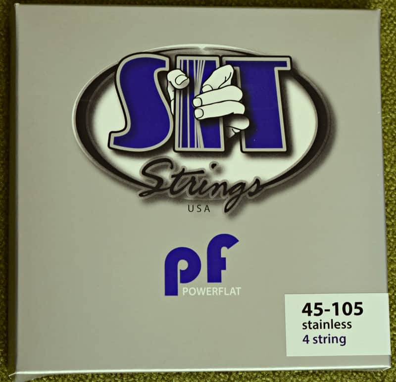 SIT Strings PF45105L PowerFlat Bass Guitar Strings image 1