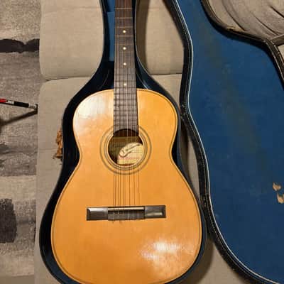 Vintage 1966 Giannini Model 6 Classical Guitar – Original Melody Music Co. Receipt & Case - Made in Brazil image 5