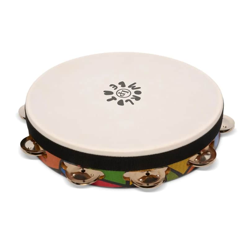 LP 10" World Beat Single Row Tambourine image 1