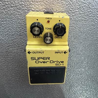 Boss SD-1 Super OverDrive MIJ (Black Label) 1981 - 1988 image 5