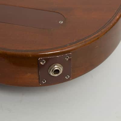 Gibson  EB-1 Electric Bass Guitar (1954), ser. #4-0216, original brown hard shell case. image 15