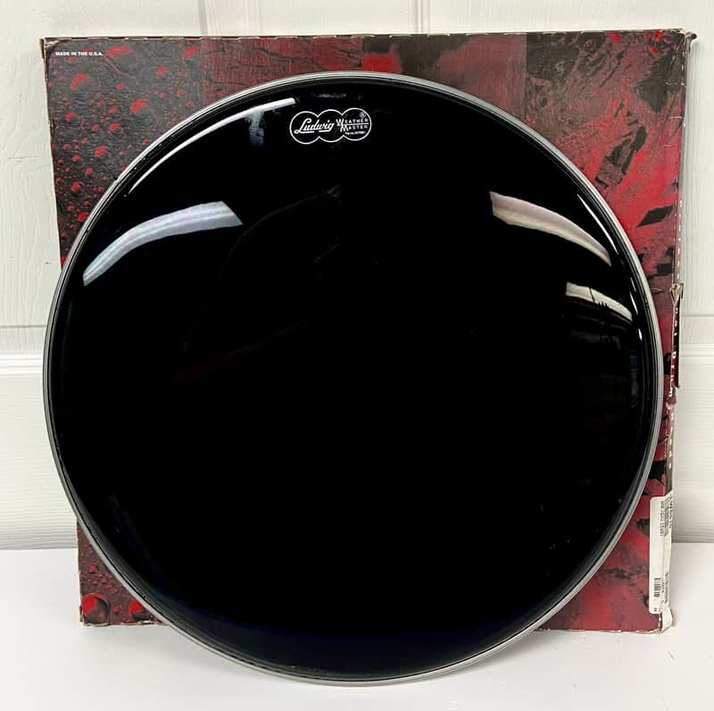 Ludwig Weather Master LW6816 Black Drum Head 16" image 1