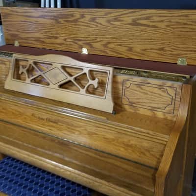 Kohler Campbell Console Piano Oak SN IDEA0111 image 4