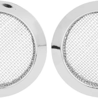 Guitar Sound Hole Cover, Screeching Halt Acoustic Guitar Soundhole Cover Screened Resonator Guitar Sound Hole Cover Inserts Guitar Screen Sound Hole Insert Guitar Parts for Gutiar(Silver) image 1
