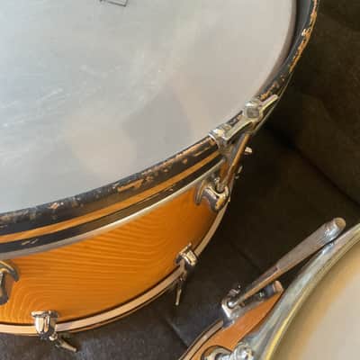 Ludwig Standard Gold Astro Drum Kit 4 Piece 1971 image 21
