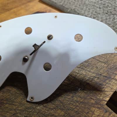 Vintage RARE 1961 Harmony Made Silvertone for Sears Stratotone Guitar Pickguard Three Way Switch Luthier Parts image 2