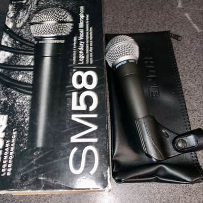 Shure SM58 Handheld Cardioid Dynamic Microphone 1984 - Present - Black