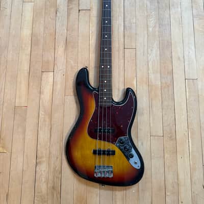1982 Fender JV '62 Jazz Bass  Sunburst Lacquer image 1