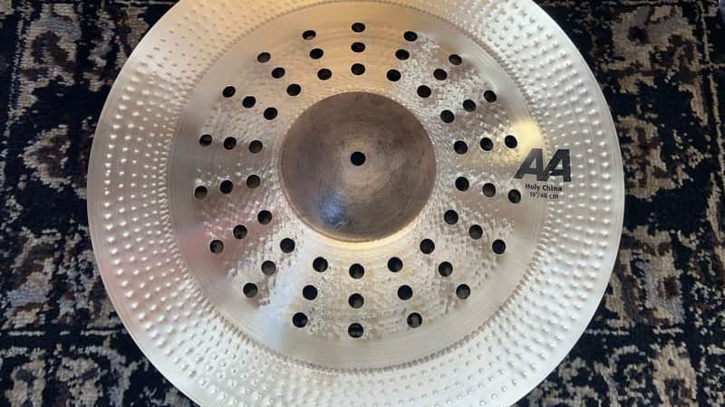 (MINT) Sabian 19" AA Holy China Cymbal - Natural image 1