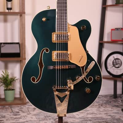 Gretsch Synchromatic Nashville Hollow Body - Ebony Fingerboard, Cadillac Green image 16