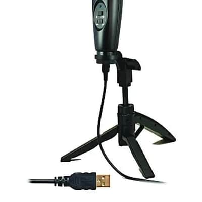 New Old Stock W/Free Pop Filter CAD U37 USB Condenser Microphone 2010s - Nickel image 1