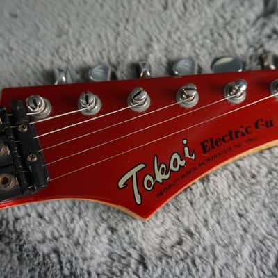 Tokai Original Series S-Style 1980s - Red FR Style Japan Electric image 14