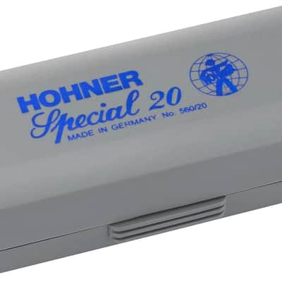 Hohner Special 20 Diatonic Harmonica, C-major - Professional, Responsive Reeds, Injection Molded Plastic Comb with Projecting Mouthpiece image 5