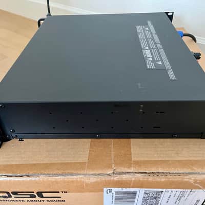 QSC PL340 Powerlight 3 Series Lightweight Rack-Mounted Power Amp 2010s - Black image 7