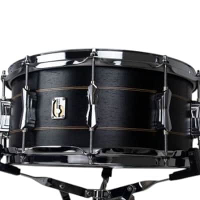 British Drum Co. MER-14-55-SN Merlin Series. Maple and Birch Snare 5.5" x 14" image 4