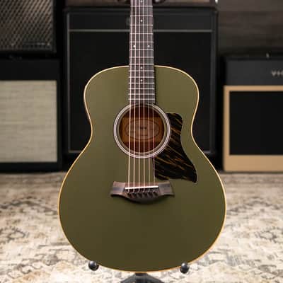 Taylor GS Mini-e Special Edition Acoustic/Electric Guitar - Olive with GS Mini Bag image 3