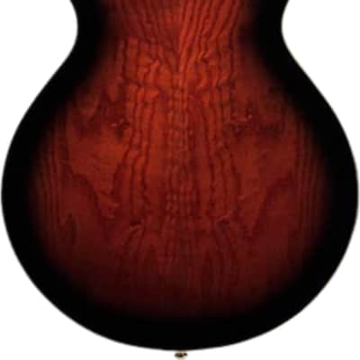 Ibanez AM153QA Artstar Semi-Hollow Electric Guitar, Ebony Fingerboard, Dark Brown Sunburst image 3