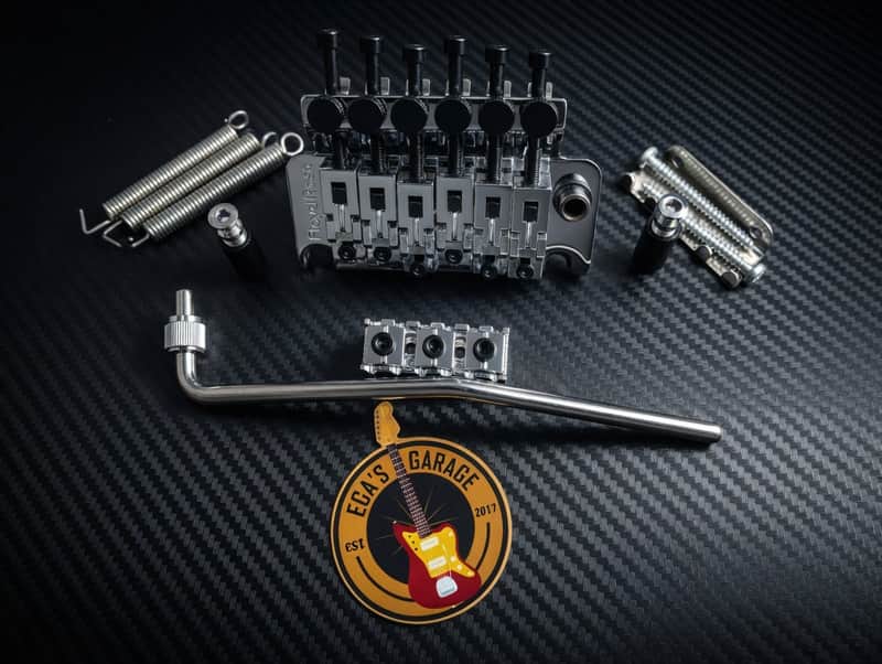 Floyd Rose Original Tremolo System FRT-1000 Chrome with Locking Nut - Left Handed | DHL Express Delivery Included | image 1
