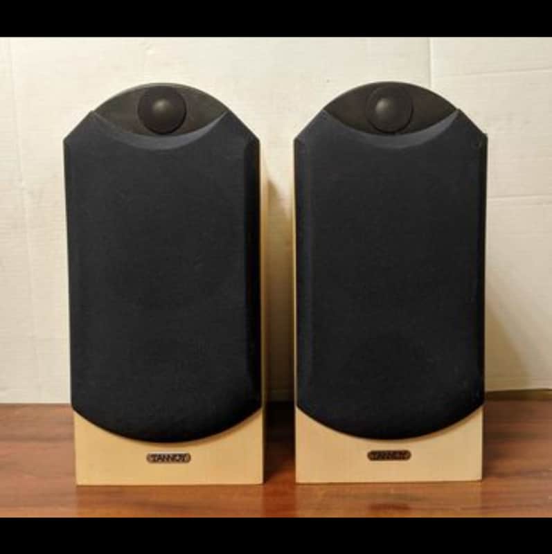 Tannoy EYRIS 1 Bookshelf Speakers (Sycamore) | Reverb