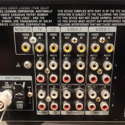 Sony Sony STR-D865 AM/FM Stereo Receiver 90s  - Black image 10