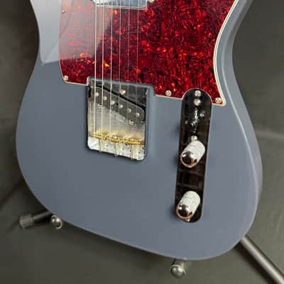Fender American Professional Classic Telecaster Electric Guitar Faded Black w/ Gig Bag image 4
