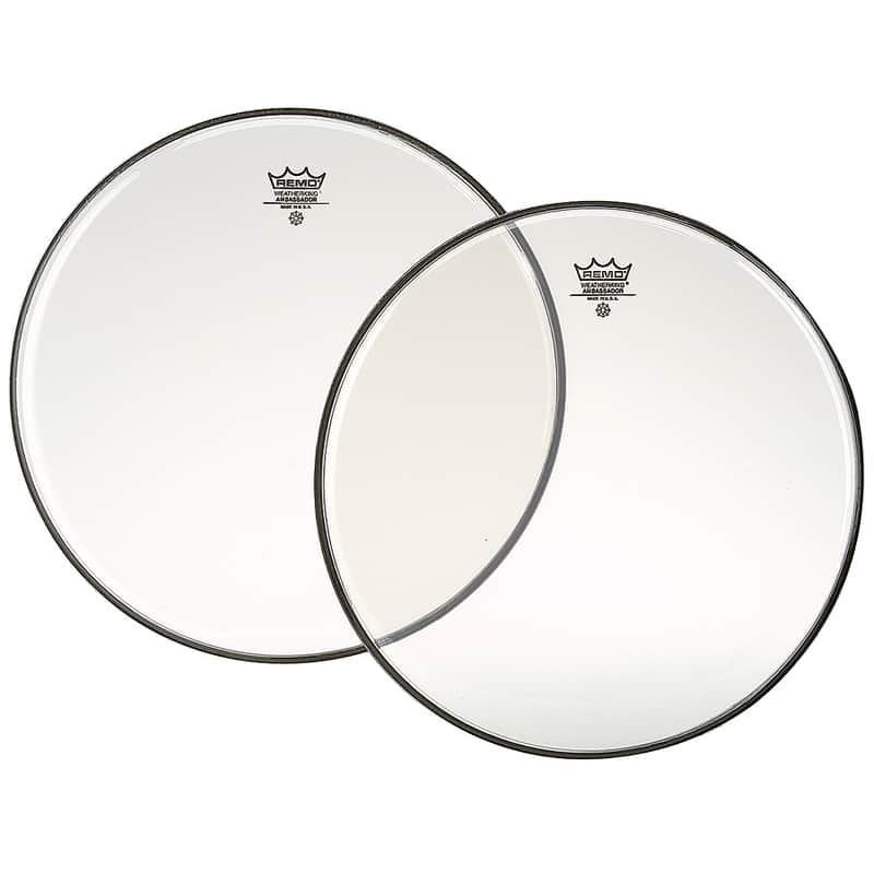 Remo Ambassador Clear Drum Head 18" image 1