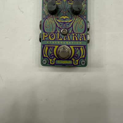 Digitech Polara Reverberation Stereo Digital Lexicon Reverb Guitar Effect Pedal image 1