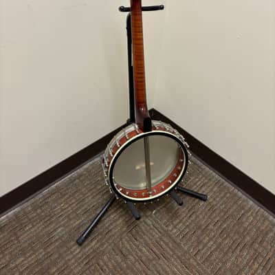 OME Silver Bell Irish Tenor Open-Back 4-String Banjo w/ OHSC image 5