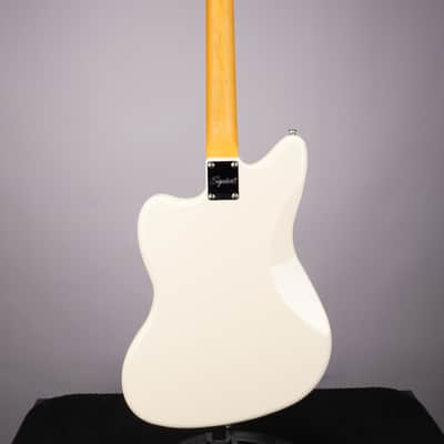 Squier J Mascis Jazzmaster Electric Guitar - Vintage White image 4