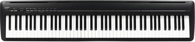 Kawai ES120 88-key Digital Piano with Speakers - Black image 1