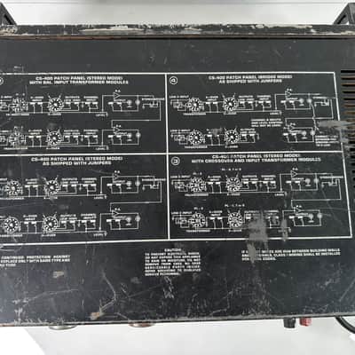 Vintage Peavey CS-400 Stereo Power Amplifier image 10