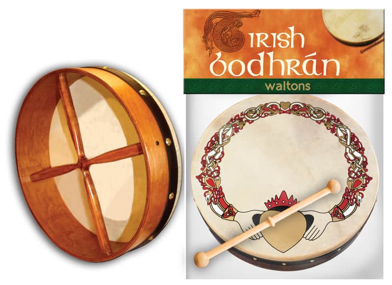 Waltons "Claddagh"  Bodhran - wood image 1