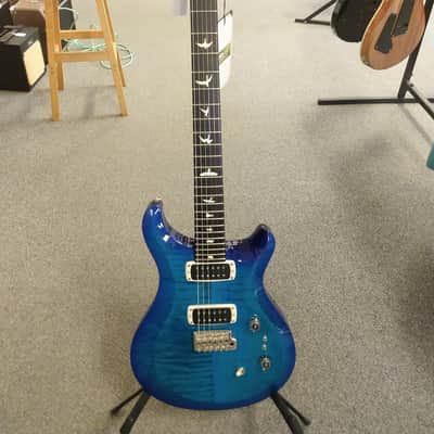 New PRS Paul Reed Smith S2 Custom 24-08 Electric Guitar - Lake Blue with PRS Premium Gigbag image 6