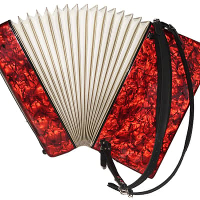 Barcarole Prominenz Piano Accordion made in Germany 120 Bass Buttons New Straps Case 2180, Powerful sound, Accordian for Adults image 10