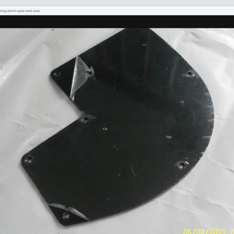 Peavey Peavey Peavey AT-200 Auto Tune Self-Tuning Electric Guitar back cover. Still has plastic covering. 2016 - black image 1