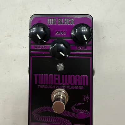 Mr. Black Tunnelworm Through Zero Flanger Tunnel Worm Guitar Effect Pedal + Box image 3