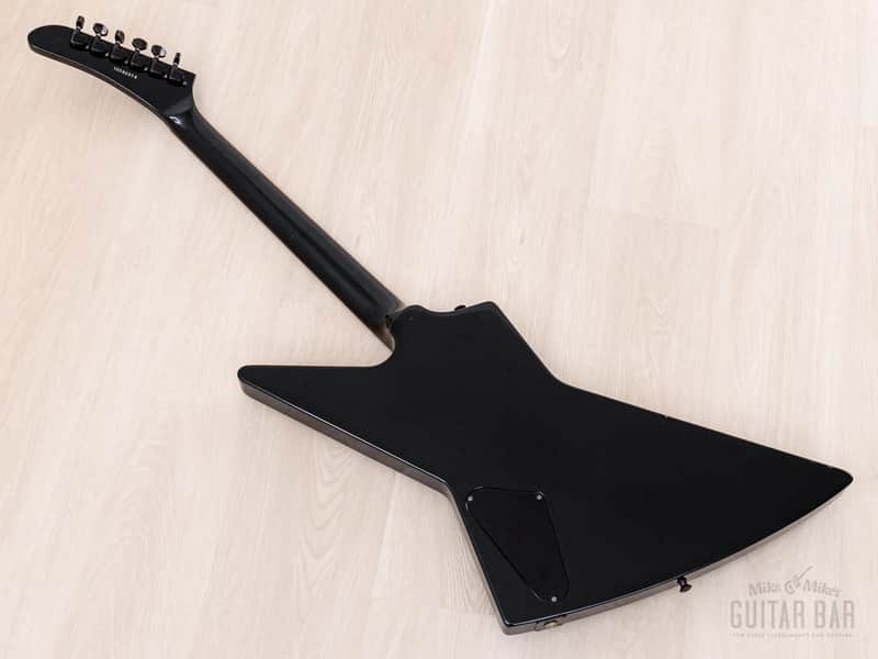 1992 ESP Custom MX250 Explorer Black 100% Original w/ EMG 81