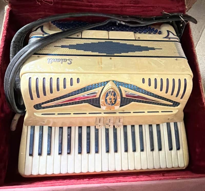 Salanti 41 / 120 "Ladies Sized" Accordion Near Mint Condition image 1