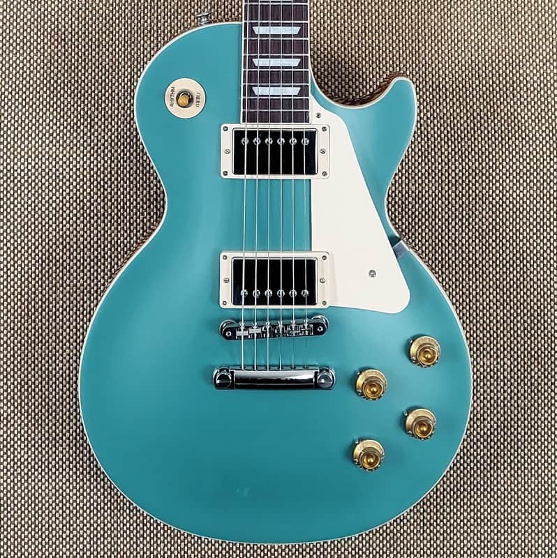 2023 Gibson Les Paul Standard Inverness Green No Fret Wear! (221) image 1