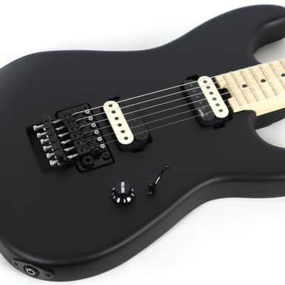 Charvel Pro-Mod Jim Root Signature San Dimas Satin Black Electric Guitar w/ Case image 4