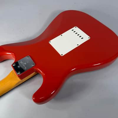 2002 Fender Custom Shop Stratocaster Jason Davis Master Built | Fiesta Red Finish W/HSC image 13