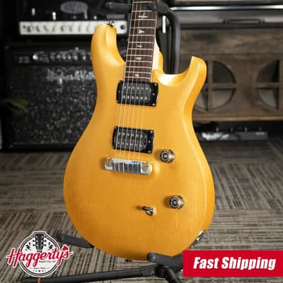 PRS SE CE 24 Solid Body Electric Guitar - Metallic Gold Stain with Gig Bag image 1