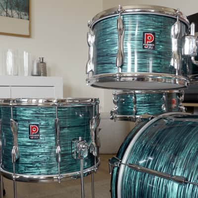 Premier Elite anni '70 - Greenish Blue Wood Grain image 3